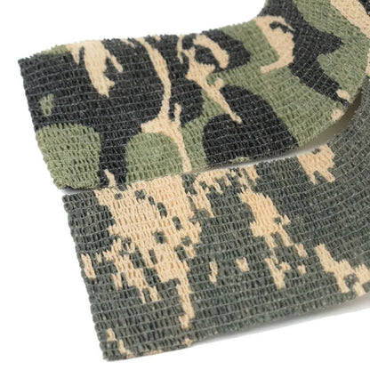 4.5M*5CM Army Military Camo Rifle Shooting Hunting Waterproof Stealth Tape Camouflage Stickiness Tape Anti-Slip Camo Wrap Tape