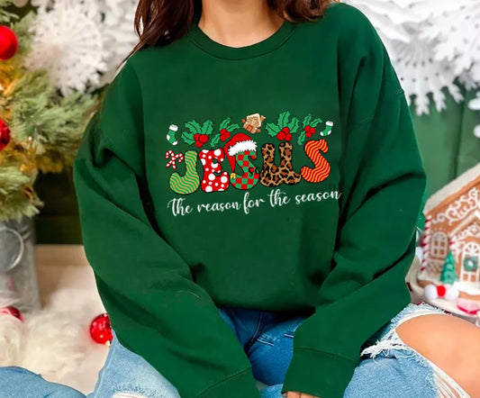 Jesus the reason fo the season Sweatshirt