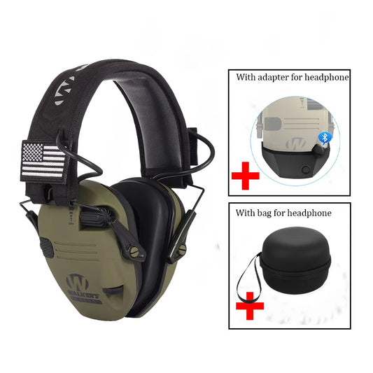 Hot!Earmuffs Active Headphones for Shooting Electronic Hearing protection Ear protect Noise Reduction active hunting headphone